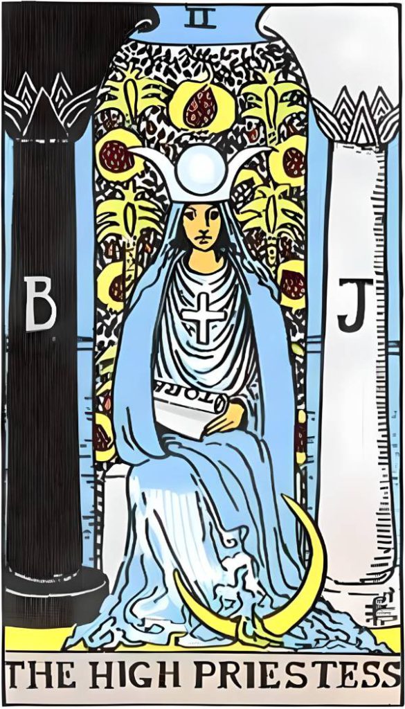 The High Priestess Tarot Card