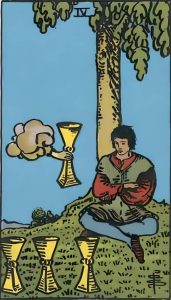 Four of Cups Tarot Card