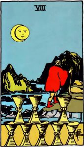 Eight of Cups Tarot Card