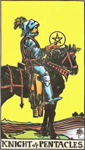 Knight of Pentacles Tarot Card